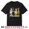 Cute Horse Bunny Ears Eggs Spring Floral Professional Graphic Shirt