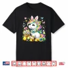 Cute Unicorn Happy Easter Day Modern Graphic Apparel Shirt