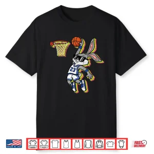 Easter Bunny Sunglasses Basketball Dunk Retro Professional Shirt