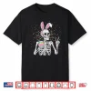 Easter Skeleton Bunny Rock Hand Rocker Professional Graphic Shirt