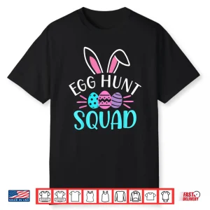 Egg Hunt Squad Hunting Season Funny Easter Day Professional Shirt