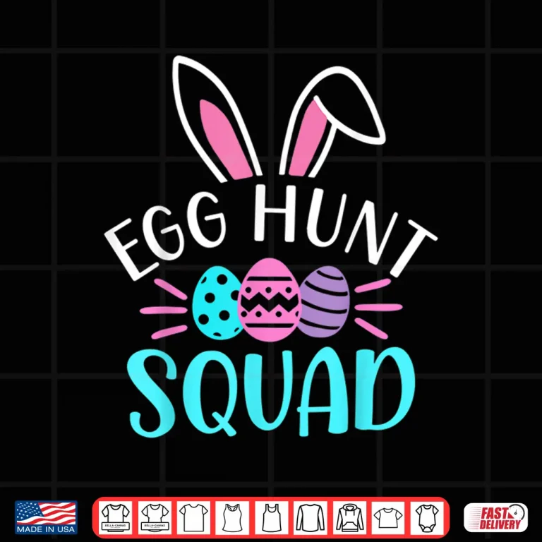 Design Egg Hunt Squad Hunting Season Funny Easter Day Professional Shirt