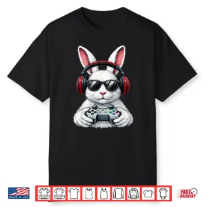 Funny Gaming Game Rabbit Easter Professional Modern Graphic Shirt
