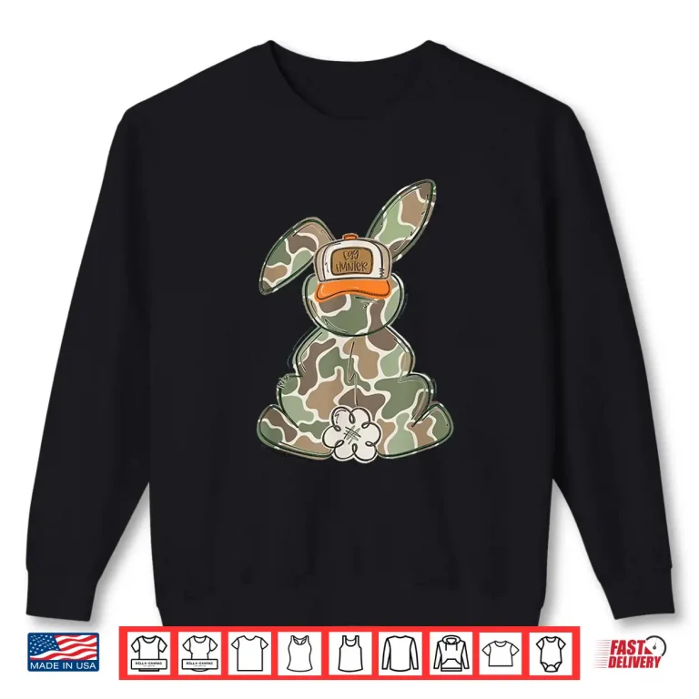 Sweatshirt Egg Hunter Camo Easter Day Camo Easter Bunny Professional Shirt