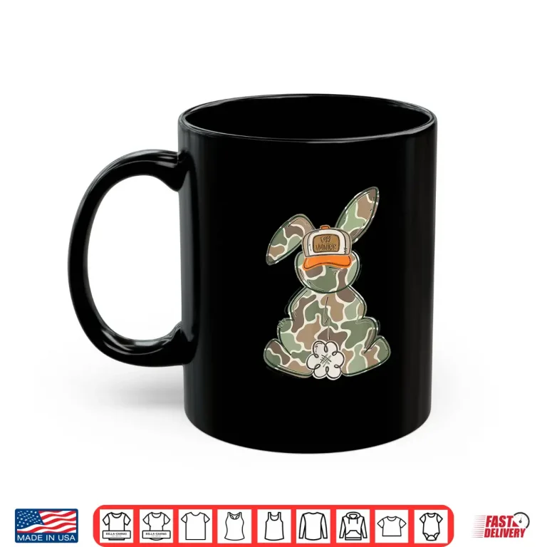 Mug Egg Hunter Camo Easter Day Camo Easter Bunny Professional Shirt