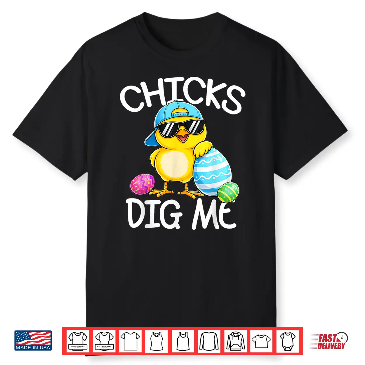 Happy Easter Chicks Dig Me Easter Professional Modern Graphic Shirt Happy Easter Chicks Dig Me Easter Professional Modern Graphic Shirt