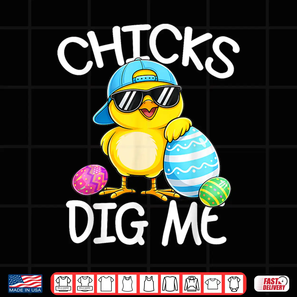 Happy Easter Chicks Dig Me Easter Professional Modern Graphic Shirt Happy Easter Chicks Dig Me Easter Professional Modern Graphic Shirt