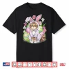 Professional Minimalist Easter Cat Modern Graphic Identity Shirt