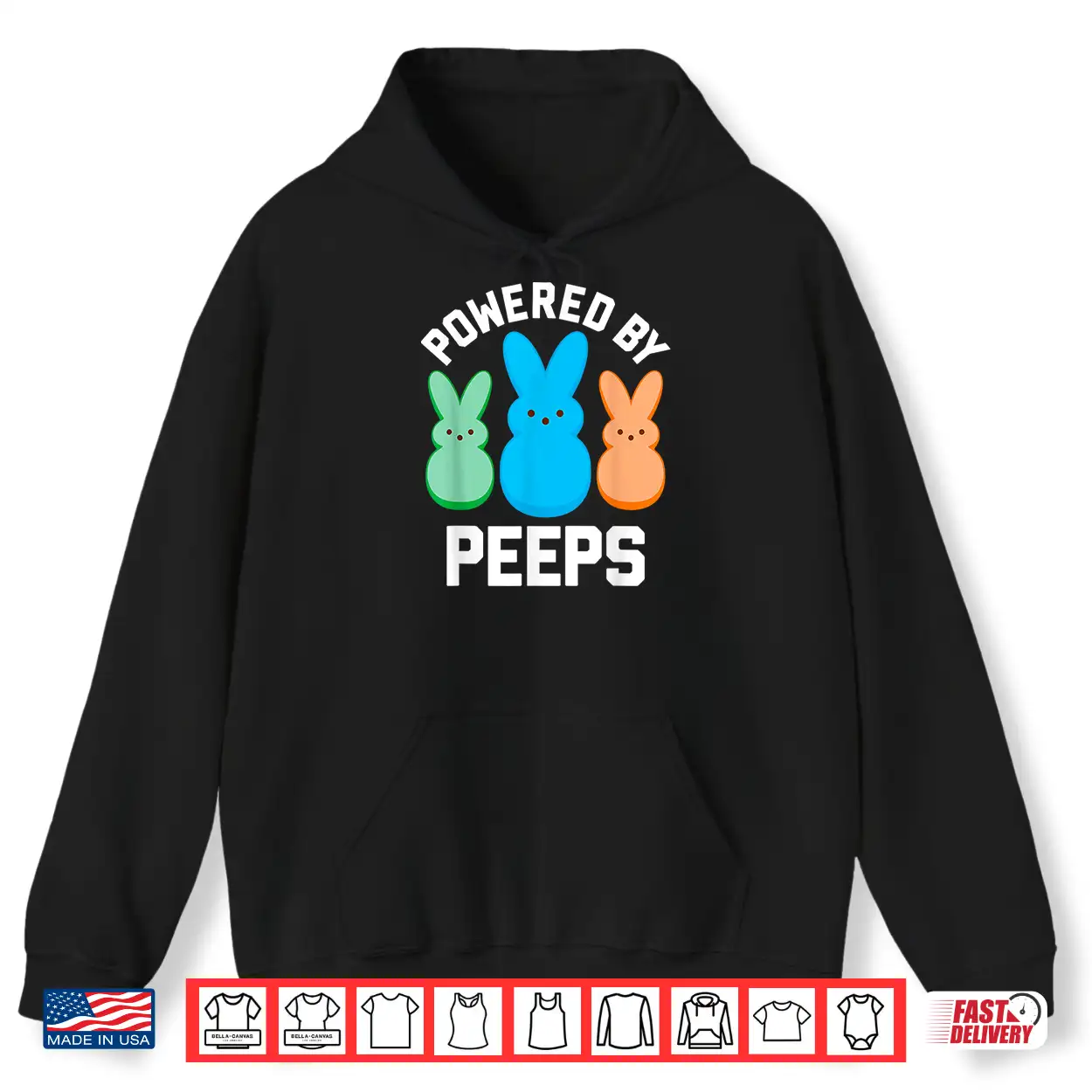 Professional Support Easter Powered By Peeps Bunnies Squad Shirt Professional Support Easter Powered By Peeps Bunnies Squad Shirt