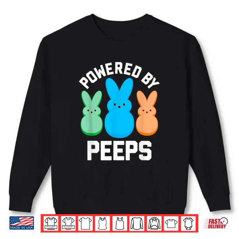 Professional Support Easter Powered By Peeps Bunnies Squad Shirt 2 Sweatshirt Professional Support Easter Powered By Peeps Bunnies Squad Shirt