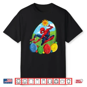 Spider Man And Villains Marvel Easter Egg Professional Graphic Shirt