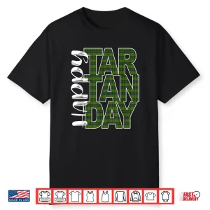 Professional Holiday Happy Tartan Day Scottish Plaid Shirt