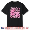 6 7 Years Old Birthday Girl I Was 6 Now I’M 7 67 Meme Kids Shirt