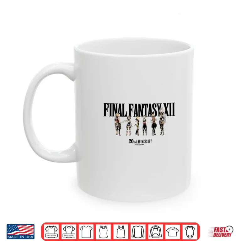 Mug Final Fantasy Annivasary Collection FFXII Special Art Shirt
