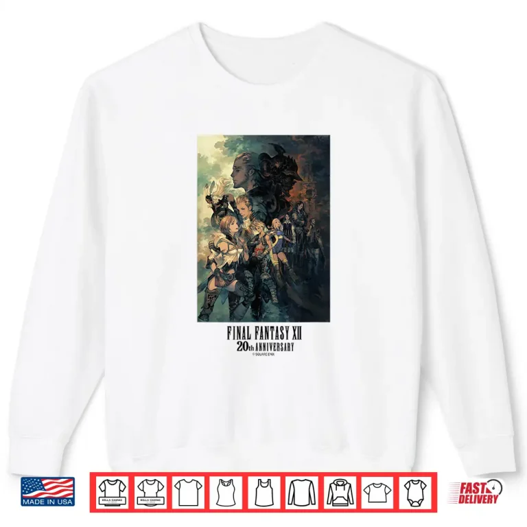 Sweatshirt Final Fantasy Annivasary Collection FFXII TZA Package Art 2 Shirt