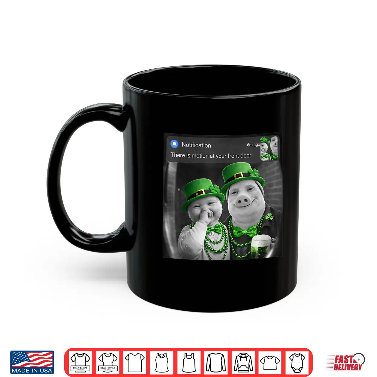 Funny St Patricks Day John Pork And Ai Baby With Motion Meme Shirt Funny St Patricks Day John Pork And Ai Baby With Motion Meme Shirt