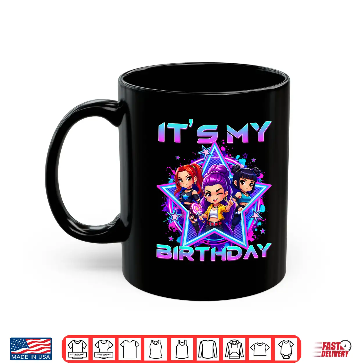 It’S My Birthday Cute Chibi K Pop Birthday K Pop Kids K Pop Shirt It’S My Birthday Cute Chibi K Pop Birthday K Pop Kids K Pop Shirt