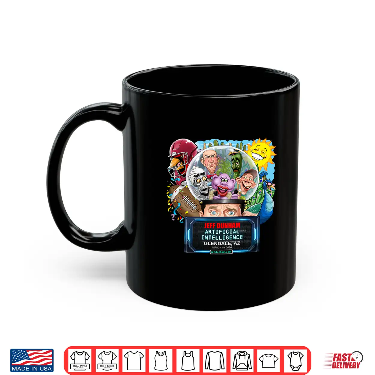 Jeff Dunham Glendale Az (2026) Shirt Jeff Dunham Glendale Az (2026) Shirt