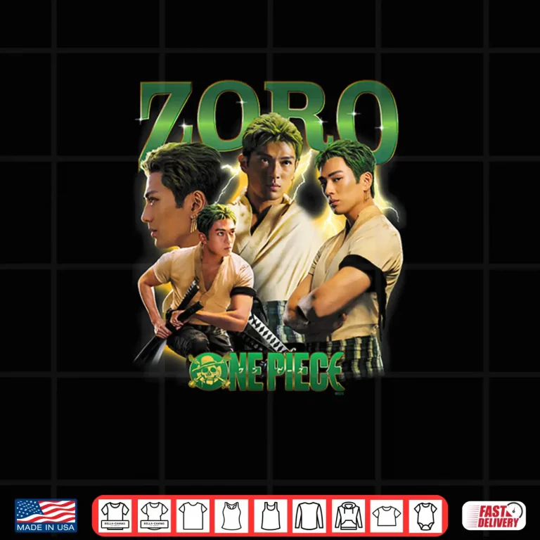 Design Netflix One Piece Zoro Heartthrob Officially Licensed Shirt