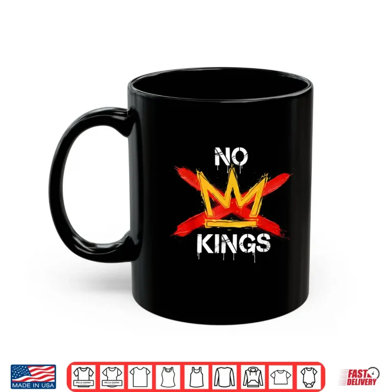 Mug No King Retro Vintage Shirt