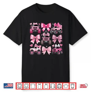 Pink Monster Truck Shirt