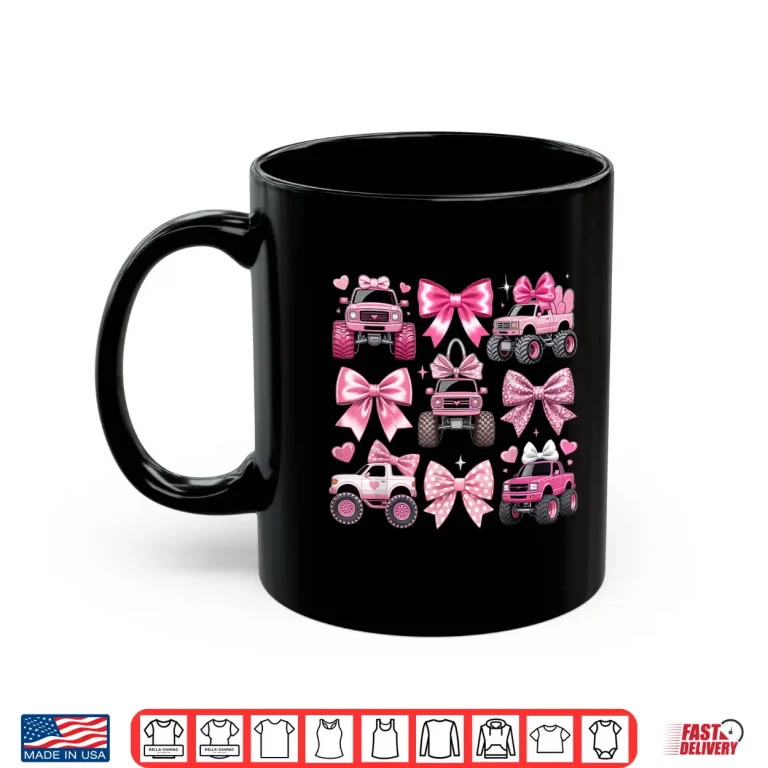 Mug Pink Monster Truck Shirt