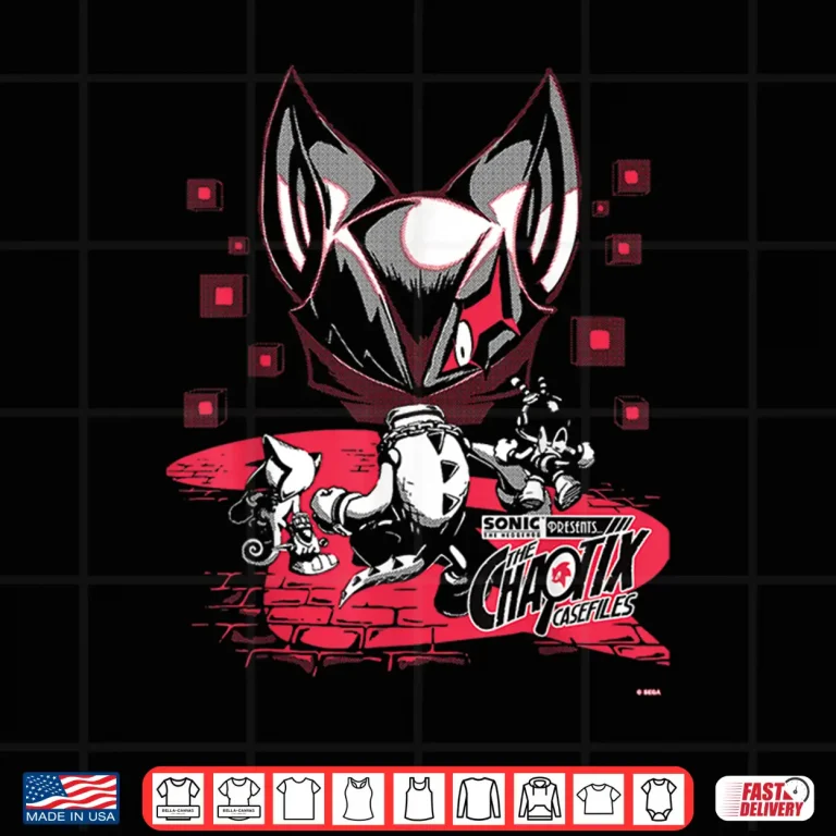 Design Sonic the Hedgehog Chaotix Casefiles Episode 8 Shirt