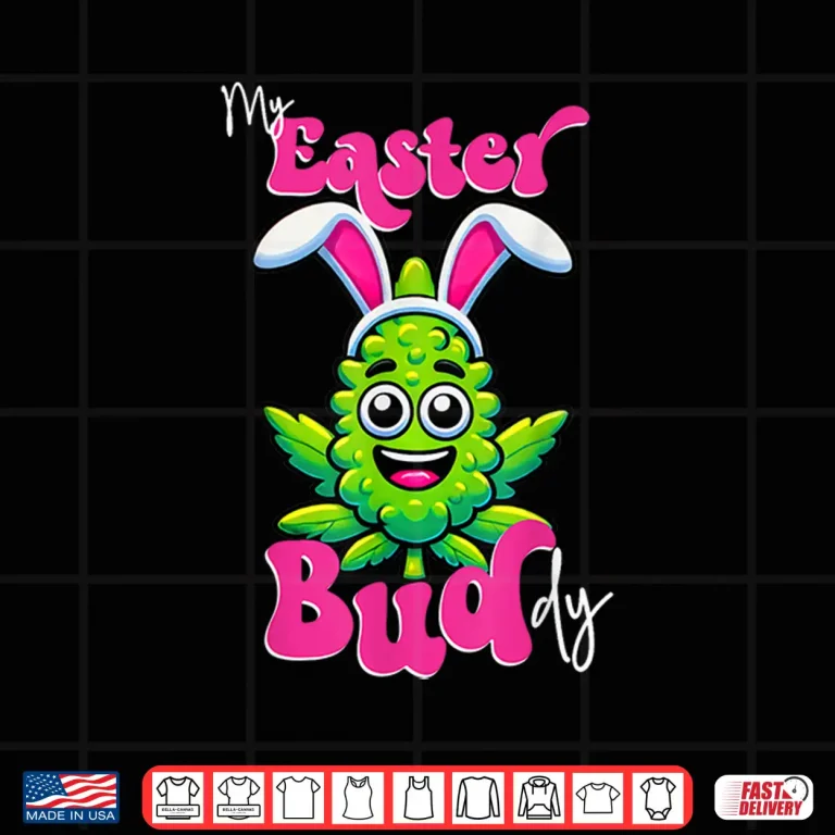 Design 420 Easter Bud Funny Weed Smoking Marijuana Flower 4 20 Day Shirt