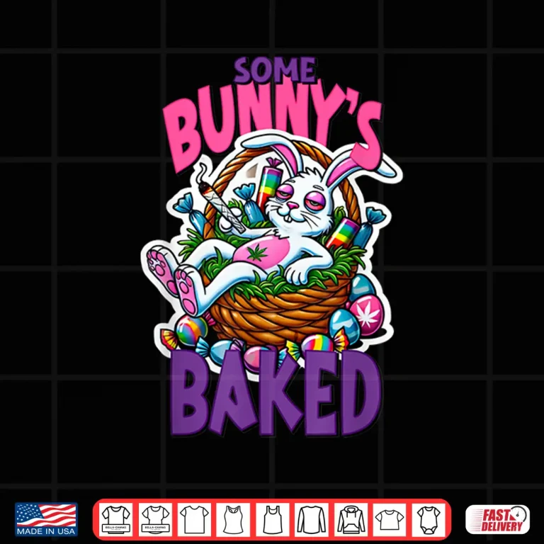 Design 420 Easter Bunny Funny Weed Smoking Rabbit Cannabis 4 20 Day Shirt