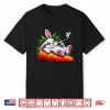 Easter Day Cannabis Marijuana Stoned 420 Bunny Smoking Weed Shirt