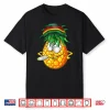Marijuana Smoking Funny Pineapple Rasta Weed Stoner 420 Shirt