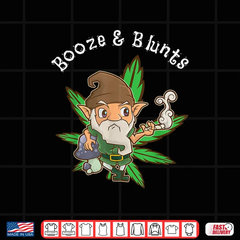 Design St Patricks Day T Shirt Leprechaun Smoking Weed 420 Gift