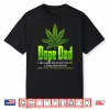 Vintage Dope Dad Marijuana Weed 420 Daddy Father’S Day Shirt