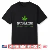 Funny Weed Pot Smoker Morning Reefer Shirt