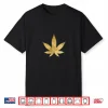 420 St. Patrick’S Day Gold At End Of Rainbow Weed Leaf Shirt