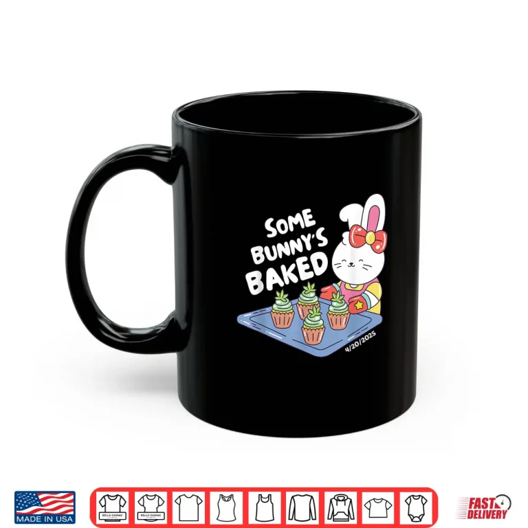 Mug 420 Easter Bunny Baking Weed Rabbit Cannabis 4 20 Day Womens Shirt