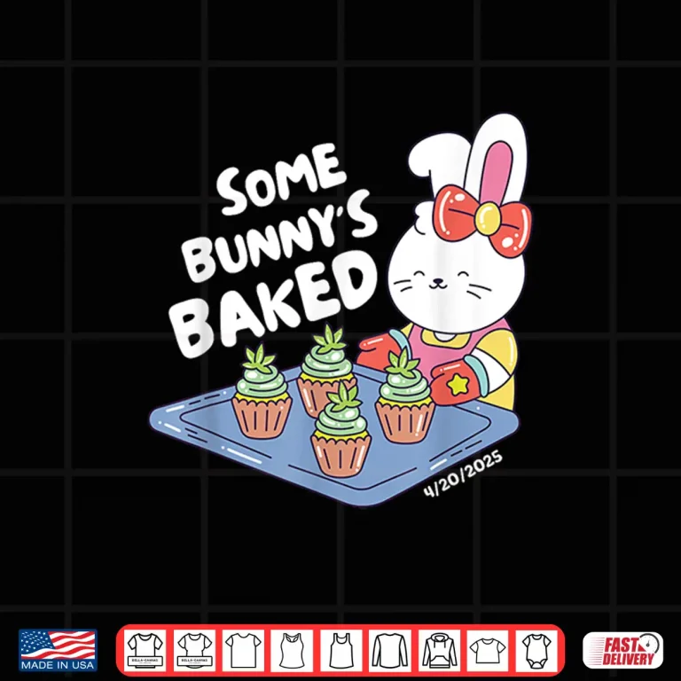 Design 420 Easter Bunny Baking Weed Rabbit Cannabis 4 20 Day Womens Shirt