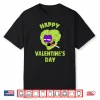 Happy Valentines Day Marijuana Weed Lover 420 Funny Weed Shirt