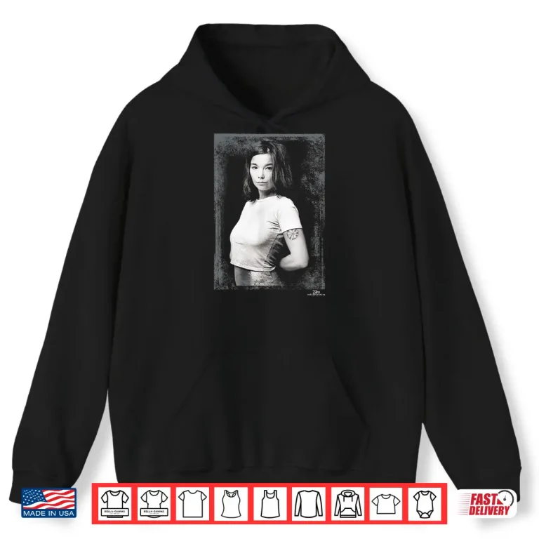 Hoodie Bjork Debut Tour Era Photo by Phil Nicholls Shirt