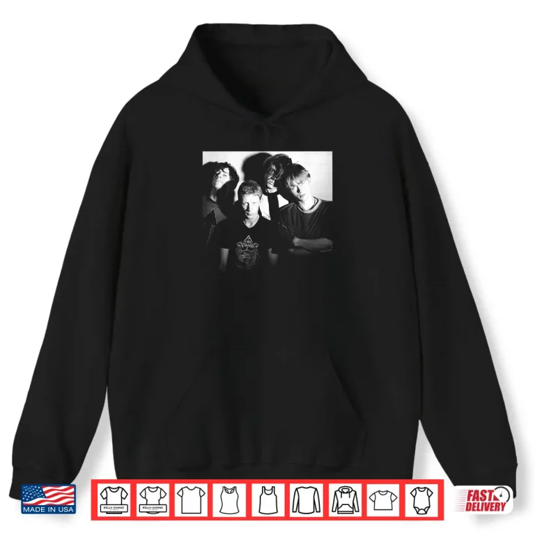 Hoodie Blur Band Portrait By Simon Fowler Shirt