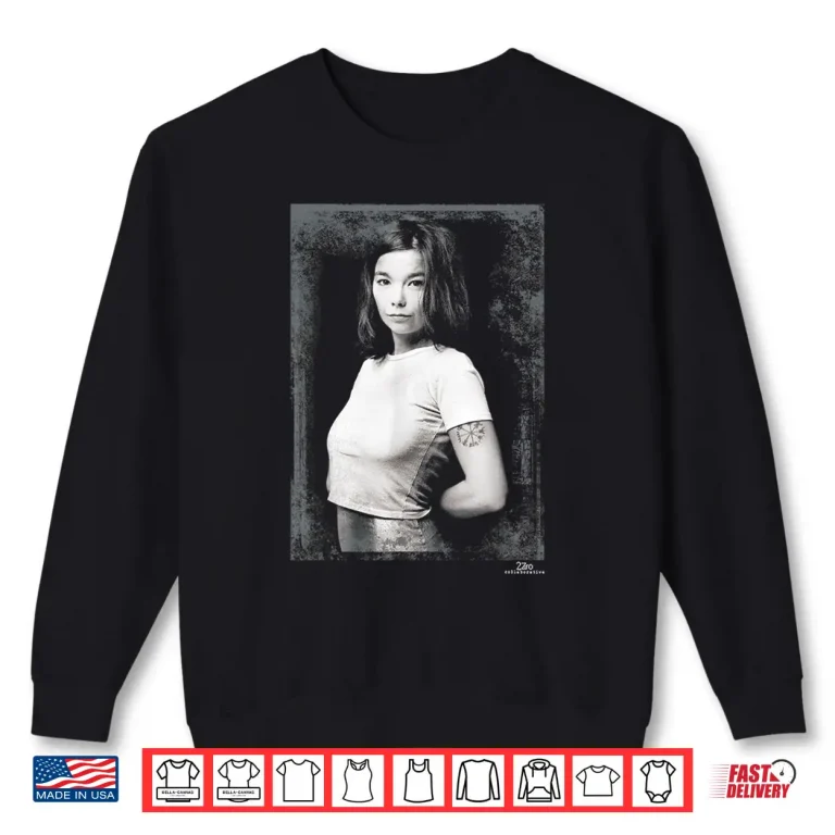 Sweatshirt Bjork Debut Tour Era Photo by Phil Nicholls Shirt