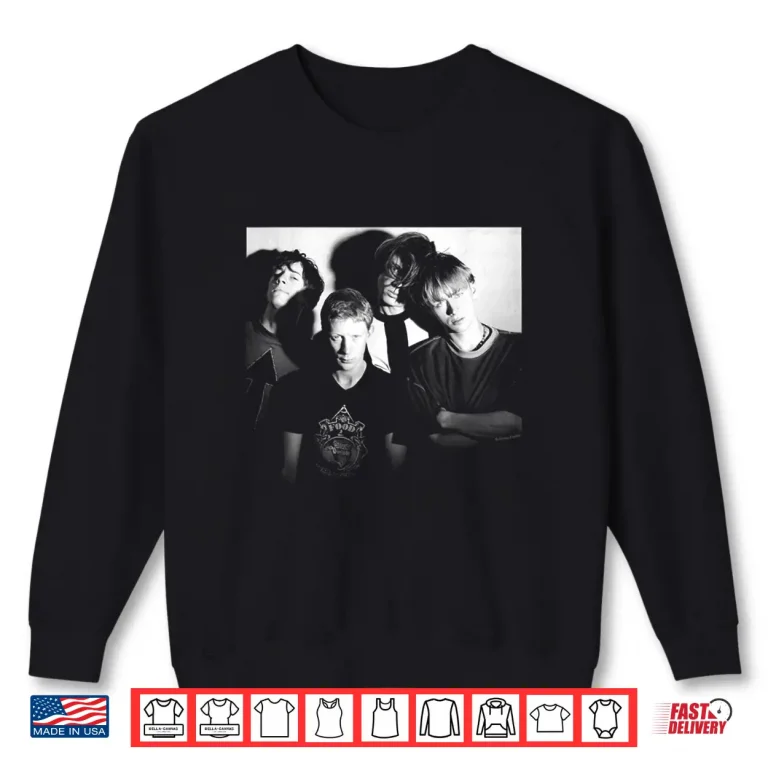 Sweatshirt Blur Band Portrait By Simon Fowler Shirt