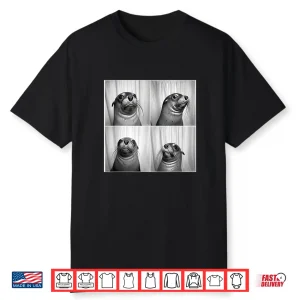 Cute Seal Pup Face Portrait Unique Sea Animal Photobooth Shirt