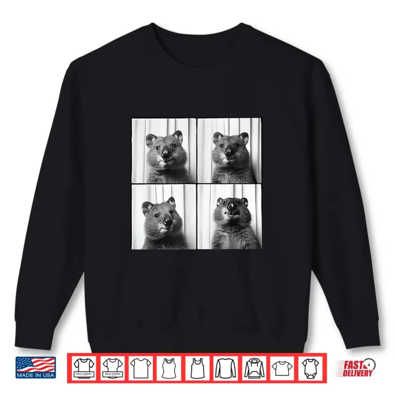 Sweatshirt Cute Quokka Selfie Photo Funny Australian Animal Quokka Shirt