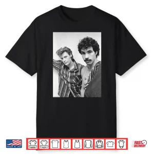 Daryl Hall & John Oates London 1982 Photo By Virgina Turbett Shirt