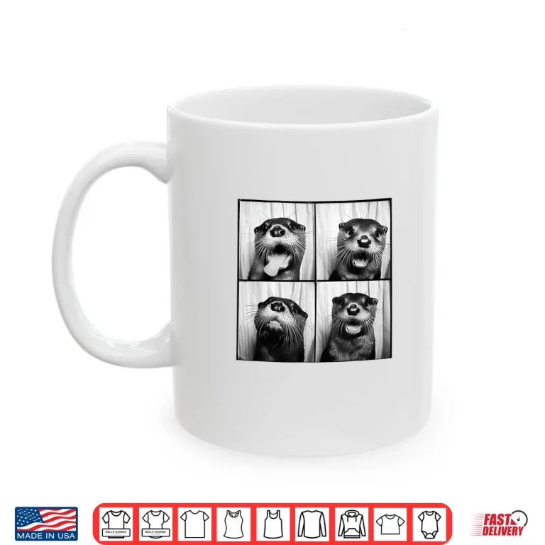 Mug Cute Otter Face Love Otters Funny Animal Sea Otter Lover Shirt