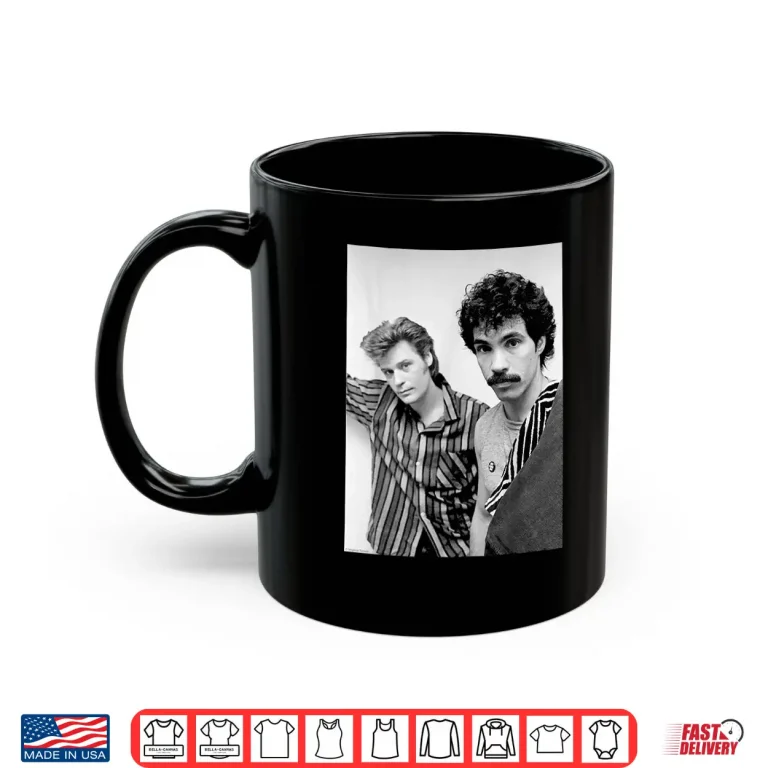 Mug Daryl Hall John Oates London 1982 Photo By Virgina Turbett Shirt