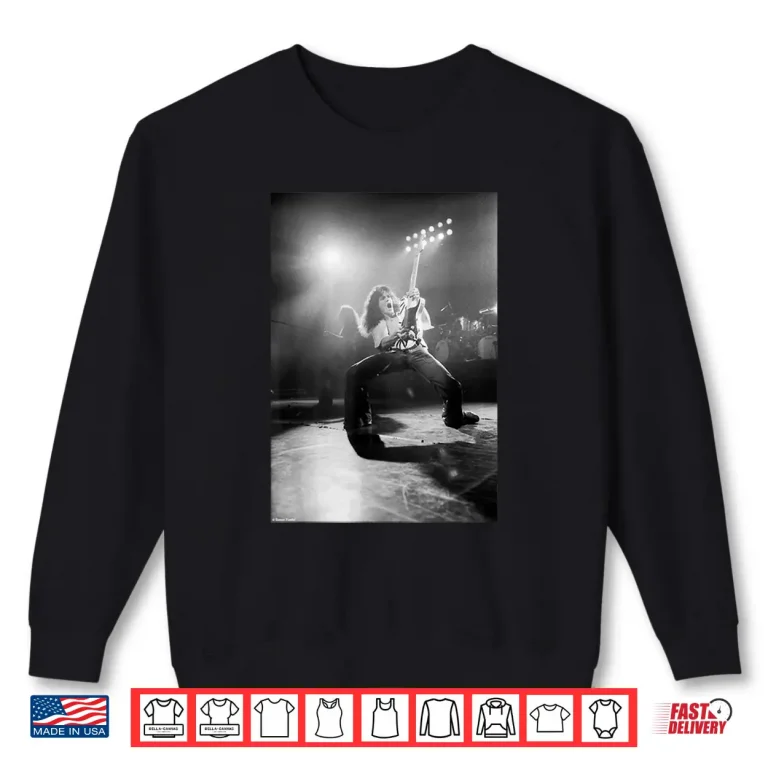 Sweatshirt Eddie Van Halen Live Rainbow Theatre By Simon Fowler Shirt