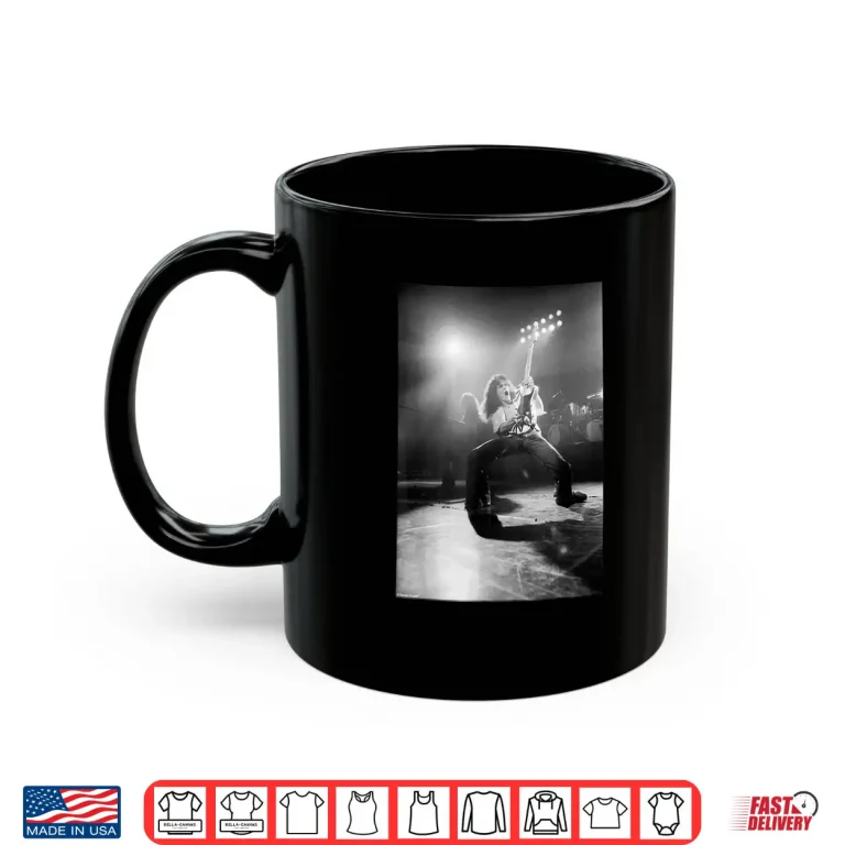 Mug Eddie Van Halen Live Rainbow Theatre By Simon Fowler Shirt