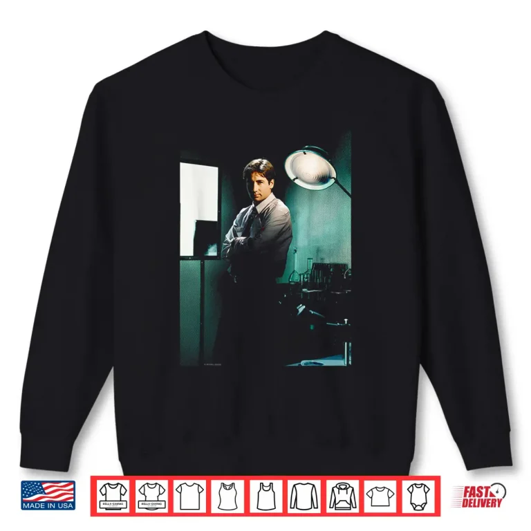 Sweatshirt Fox Mulder The X Files David Duchovny By Michael Grecco Shirt